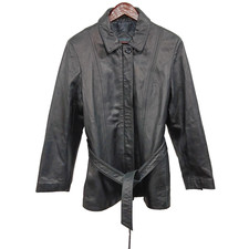 Women's Leather Jacket 100 Polyester Lining