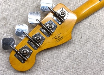 FRETLESS Genuine Fender Squier Jazz J BASS Vintage Tint NECK