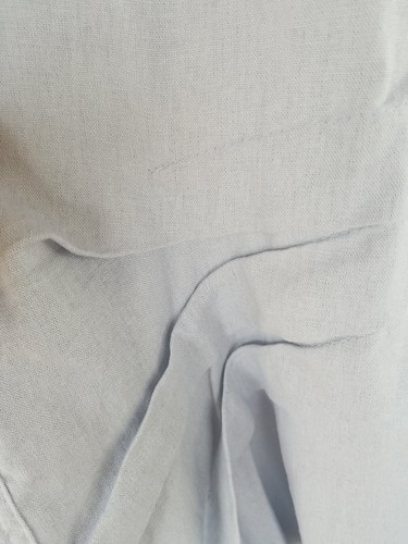 JONES NEW YORK LINEN Blend BLUE Midi Shirt DRESS HI-LO HEM Plus Size 1X NWT$139 - Picture 7 of 9