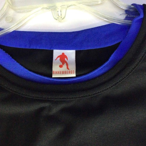 Bikkembergs Black Blue Logo Crewneck Long Sleeve Shirt XXL - Picture 5 of 9