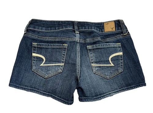 Pantaloni corti denim per adolescenti e donna, pantaloncini casual. - Foto 3 di 4