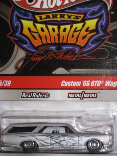 HOT WHEELS LARRY'S GARAGE CUSTOM 1966 PONTIAC GTO WAGON #15/39 ***BRANDNEU*** - Bild 4 von 9