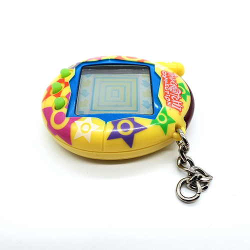 Tamagotchi Connection V3 gelb mit Sternen 2006 selten Vintage - Bild 6 von 8