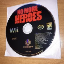 No More Heroes (Nintendo Wii, 2008) Disc Only, Tested and Working Ships Next Day