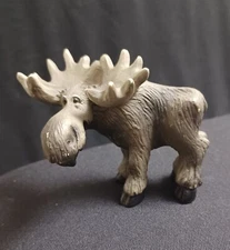 Adorable Resin Moose, By Big Sky Carvers Presents. 3.5L × 3"T