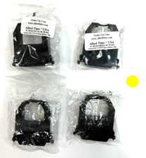 UNBRANDED 03201CR REPLACEMENT RIBBON PIX/TCX/CP BLACK INK LOT OF 4