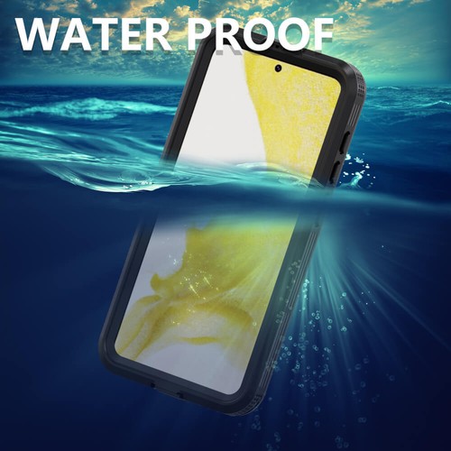Waterproof Case for Samsung Galaxy S23+ Plus, Heavy Duty Shockproof Black - Picture 4 of 6