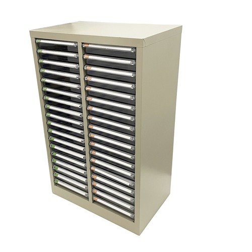 36 Small Drawers File Cabinet No Door Storage Cabinet Office Filing Cabinet - Picture 12 of 14