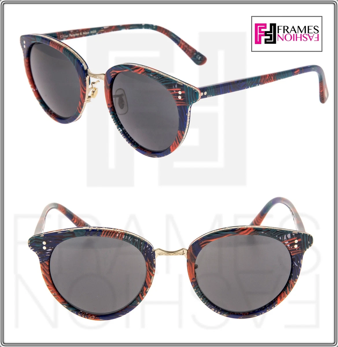 OLIVER PEOPLES 5323 ALAIN MIKLI SPELMAN OV5323S Palmier Blue Tropical Sunglasses