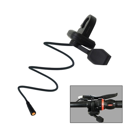 Black Thumb Throttle for Bafang 01 02 HD Motor Electric Bike Ebike Replacement - Picture 9 of 12