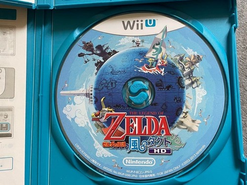 WiiU THE LEGEND OF ZELDA Twilight Princess HD & The Wind Waker HD 2 set Japanese - Picture 4 of 6