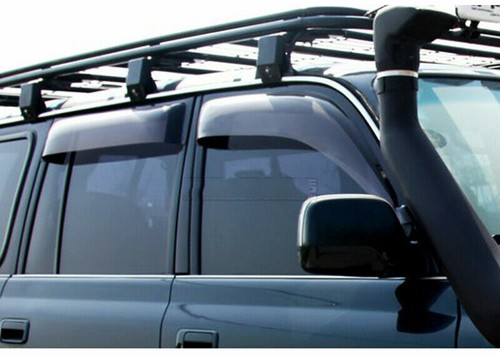 For Land Cruiser LC80 FJ80 1991-1997 Car Window Visor Vent Sun Shade Rain Guard - Bild 2 von 13