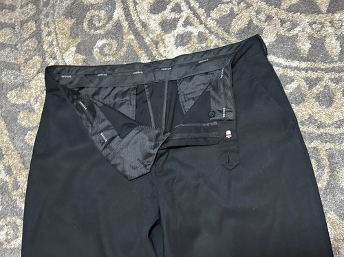 George Pants Men Black Sz.40 X 30 Black Polyester Bags Used - Picture 7 of 10