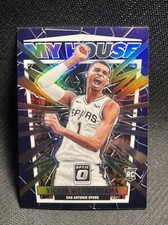 2023-24 Donruss Optic Victor Wembanyama My House Purple Holo Prizm Rookie SPURS