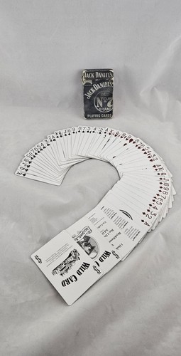 2010 Bicycle Jack Daniels Whiskey Playing Cards Old No 7 Black Card Deck New - Picture 6 of 7