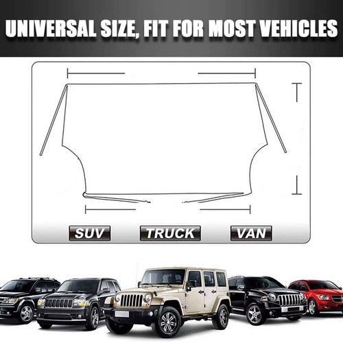 Car SUV Windshield Front Window Cover Winter Snow Ice Frost Guard Sun Shade - Picture 16 of 18