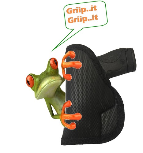 Gripper Gun Holster fits Beretta U22 Neos (4.5" barrel) IWB Inside Waistband - Picture 3 of 16