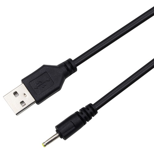 Adaptador de cable de alimentación cargador USB negro para tableta Archos Titanium 97b AC97BTI - Imagen 1 de 3