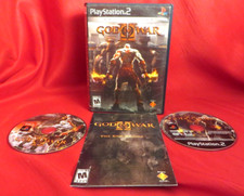 GOD OF WAR II (Sony PlayStation 2, 2007) TWO DISC SET - Complete &  Tested