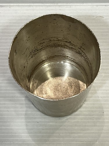 TIMBALE ARGENT MASSIF POICON MINERVE ART  NOUVEAU FRENCH SILVER GOBLET 1900 - Picture 5 of 10