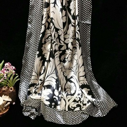 Women's Scarf Silk felling Square Head Scarfs 35"*35" (80 Styles) SHIP FROM USA - Picture 21 of 40