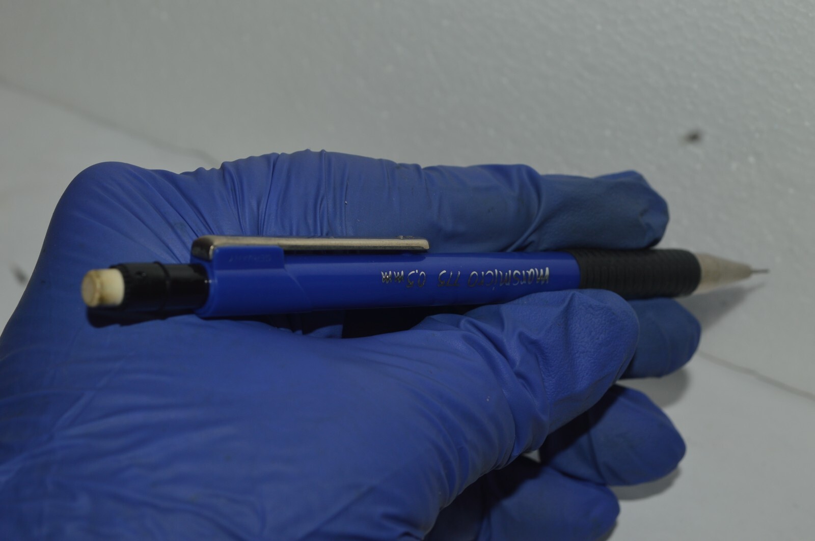 STAEDLER 775 05 Marsmicro Mechanical Pencil 0.5mm Blue Germany Tested Retired