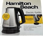 Hamilton Beach Stainless Steel Cordless Electric Kettle Tea Kettles
