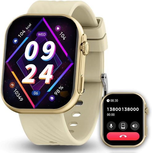 š„Voigoo Smart Watch for Men(Answer/Make Calls), 2.01" Activity Tracker, Blackš„
