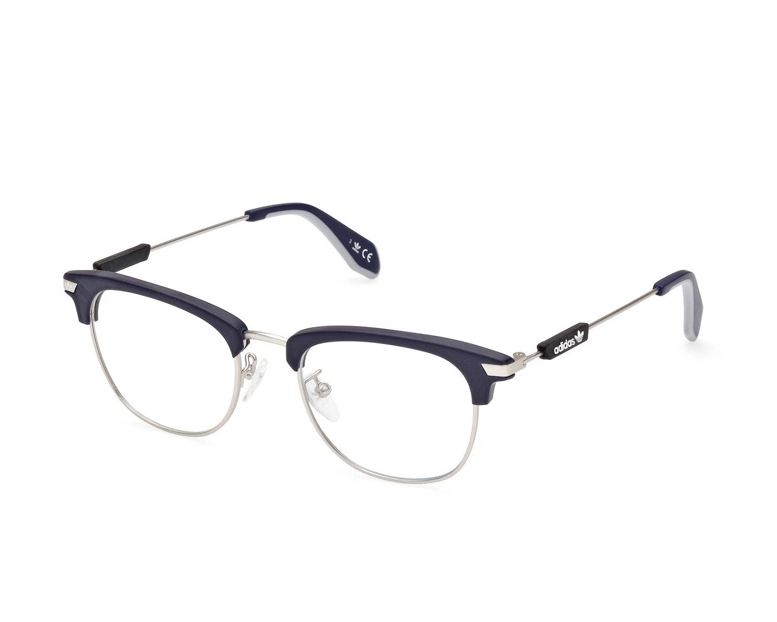 Adidas OR5036 092 Matte Blue Metal Optical Eyeglasses Frame 49 19 145