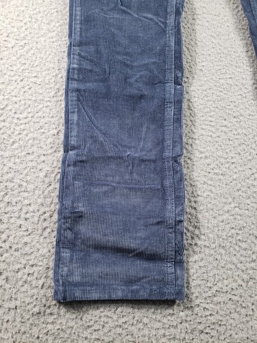 Levi's 511 Jeans Youth Boys 14 Blue Corduroy Slim NWT Slightly Tapered 27x27 - Picture 2 of 17