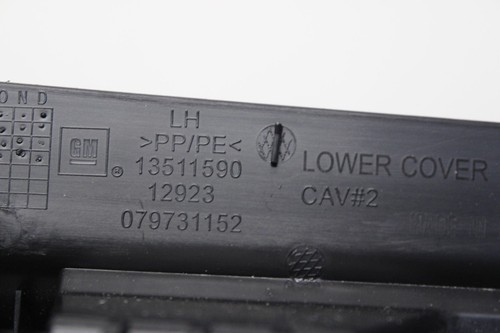 2019-2024 CHEVROLET SILVERADO 1500 FRONT LEFT DRIVER SEAT ADJUST TRACK COVER OEM - Picture 5 of 6