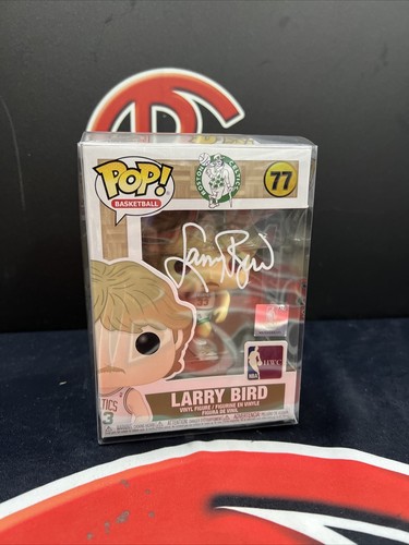 Larry Bird Autographed Boston Celtics NBA Funko POP Vinyl Figure (Steiner CX) - Picture 1 of 3