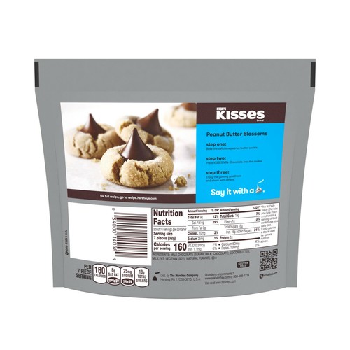 HERSEY'S KISSES CANDY MILK CHOCOATE 10.8oz - PACK OF 3 - Picture 2 of 2