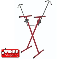 Bumper Paint Stand Auto Body Shop Work Tools Adjustable Height Folding Portable