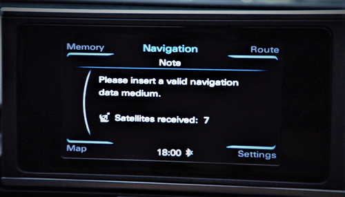 Genuine Audi A1 A6 A7 Q3 RMC Maps Sat Nav SD Card 2017 8X0919884K - Picture 5 of 5