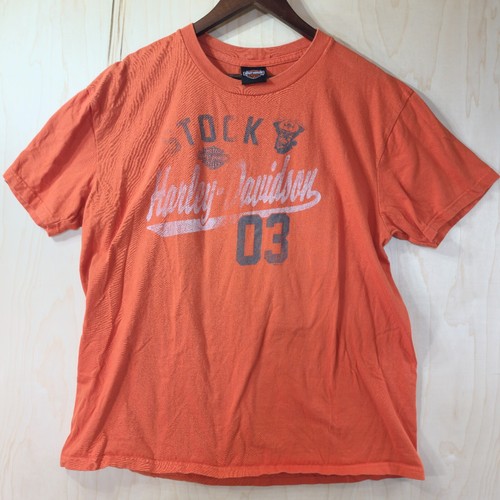 Camicia Harley Davidson Caliente San Antonio Texas XL Arancione Moto, Bikers - Foto 2 di 7