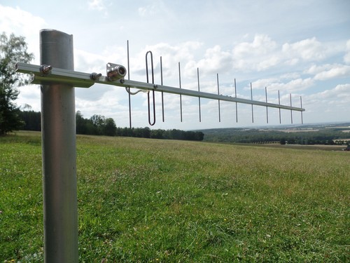 Yagi Antenne 23cm 1296 MHz mit 12 Elementen und Qualitäts-N-Buchse* - Bild 2 von 5