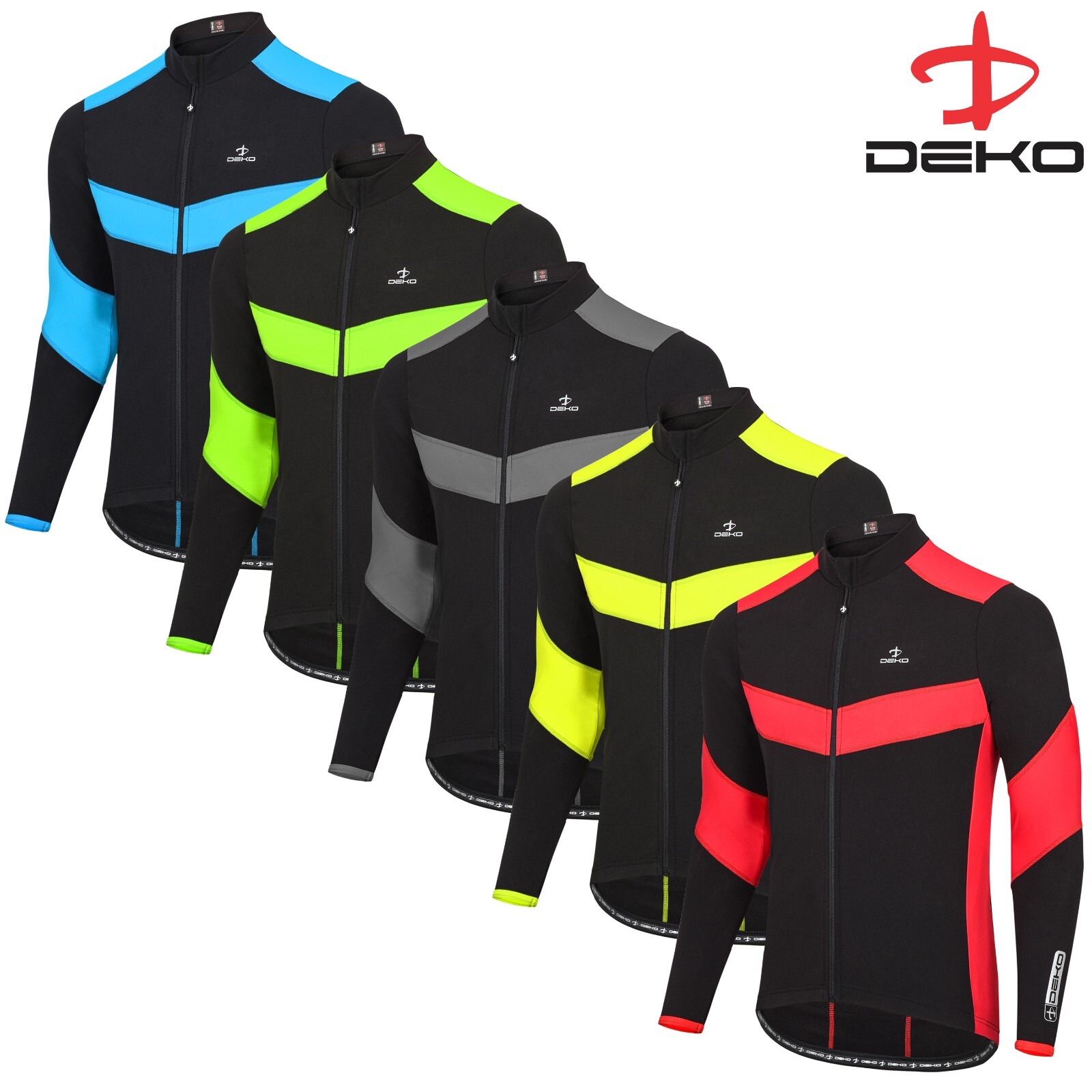 Camiseta deportiva de ciclismo Windstoper invierno lana térmica a prueba de viento manga larga