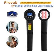 8W Class 4 Cold Laser Therapy Low Level Light Treatment for Pain Relief Device