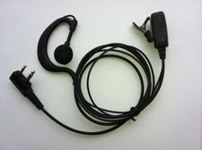 For Midland LXT GXT XT Headset Microphone Push to Talk Ear Hook Earpiece