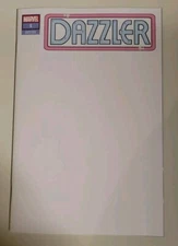 DAZZLER #1 11/2024 NM-/VF+ BLANK COVER VARIANT MARVEL COMICS