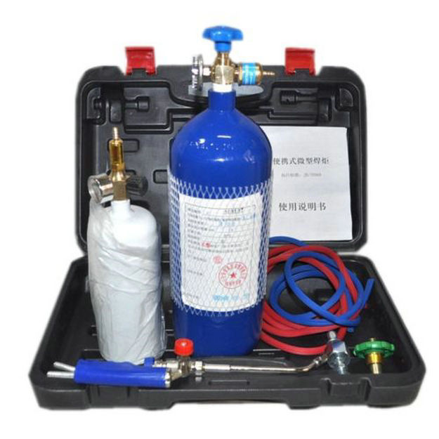 2L Portable Oxygen welding equipment torch Refrigeration Repair Welding Tools