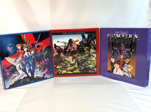 Neon Genesis Evangelion LD Genesis 0, 3 BOXes, limited edition, rare product, - Picture 2 of 15