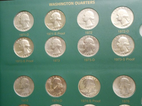 1932 D&S 1998 KOMPLETTSATZ mit PROOFS WASHINGTON 90% SILBER QUARTERS SAMMLUNG - Bild 20 von 24