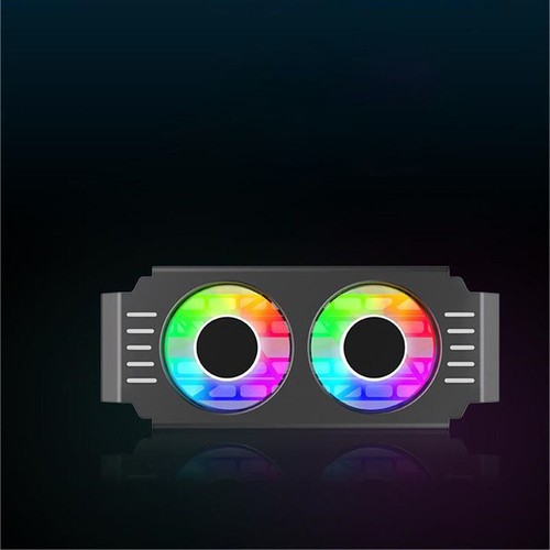 Refroidisseur RAM double ventilateur de refroidissement 120 mm support ARGB pour ordinateur DDR 3/4/5 mémoire neuf - Photo 9/11
