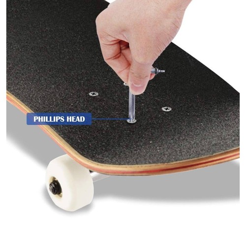 Skater’s Multi Y T Wrench Tools [3 Pack] Roller Skateboard Aggressive Skates Kit - Picture 8 of 8