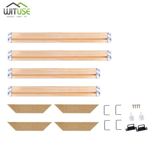 Canvas Stretcher Bars Frames Sturdy Wood Strips Kit Art Paintings Multiple Frame - Picture 17 of 75