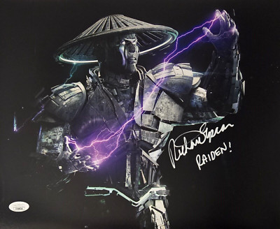 Raiden Signed Photo Mortal Kombat Autograph Richard Epcar Gaming 11x14 JSA COA 6