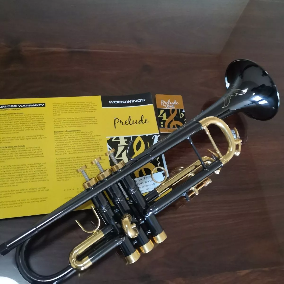 Unbranded Bb Trumpet High Quality Brass Black Nickel Gold Plated B