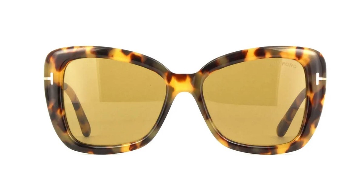 Tom Ford MAEVE FT 1008 Havana/Roviex (55J) Sunglasses | eBay display picture 2